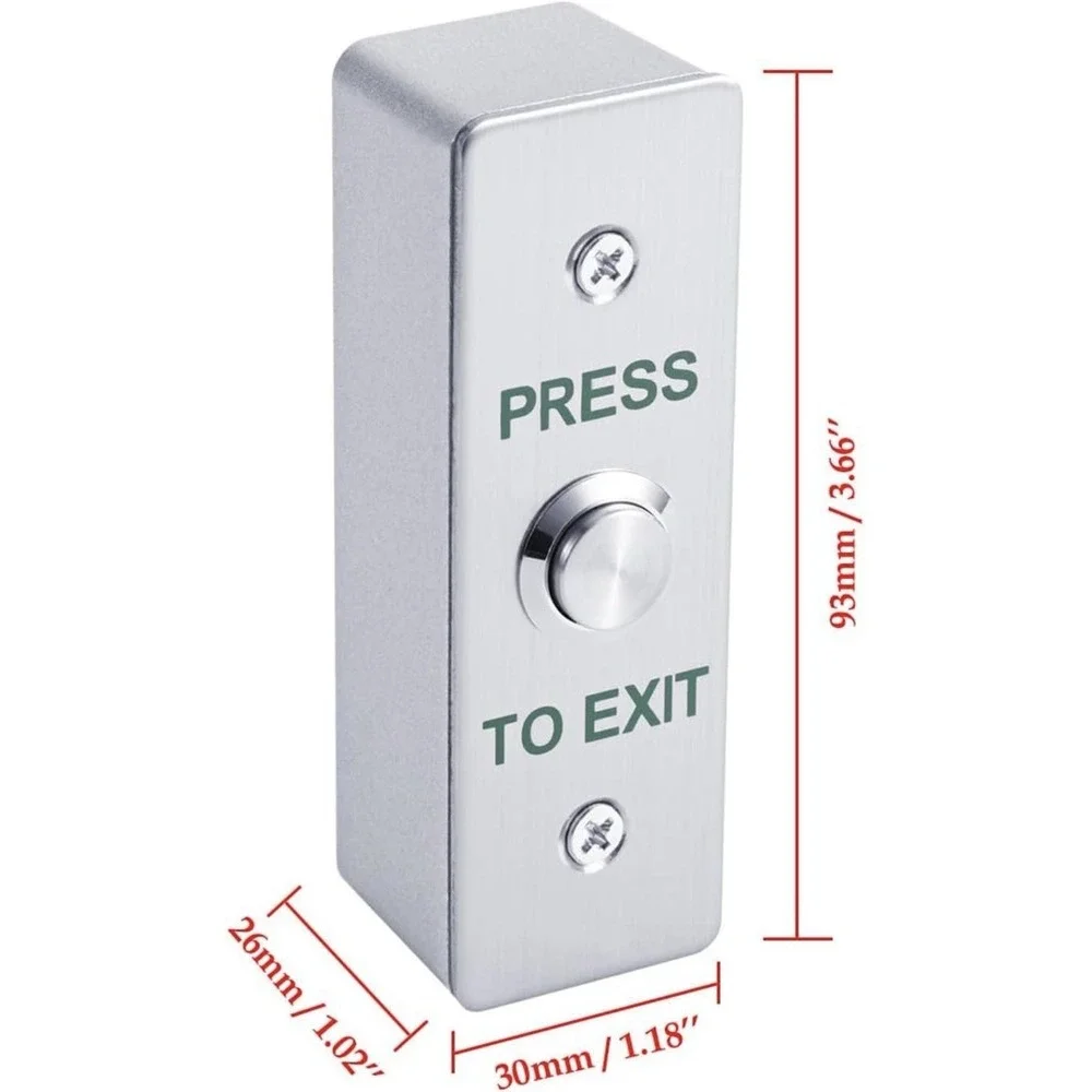 Door Access Control System Inswinging 600Lbs Magnetic Lock Kit Build-In Alarm Be